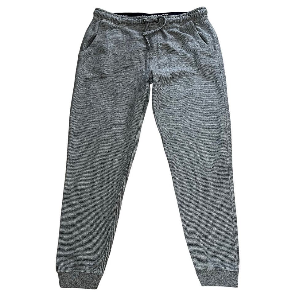 Fat Face  Men's Weston Textured Gray Ribbed Lounge Joggers Size XL